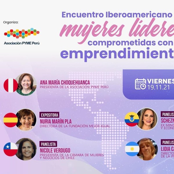 Encuentro Iberoamericano de mujeres líderes comprometidas con el emprendimiento